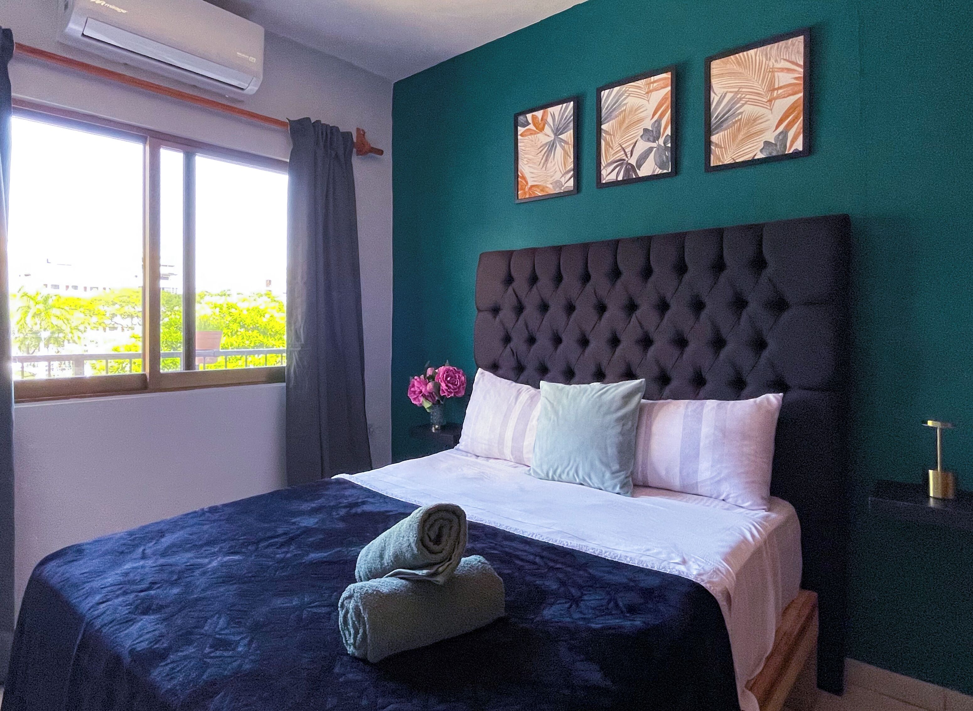 5 bedrooms, in-room safe, iron/ironing board, travel crib