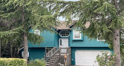 Driftwood Hideaway | Gourmet Kitchen, Large Deck with Sound Views, EV Charger