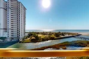Property grounds - Ocean Creek Condo w/ Big Atlantic Views, Tennis & Pools - Steps to the Beach (Myrtle Beach)