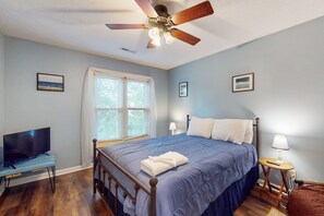 3 chambres, Wi-Fi, literie fournie