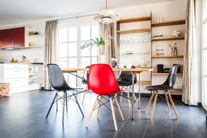 Dining - Vacation home Schilfrohrsänger 26 - Holiday home Schilfrohrsänger 26 - All about nature (Fuhlendorf)