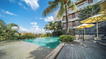 Indendørs pool, udendørs pool