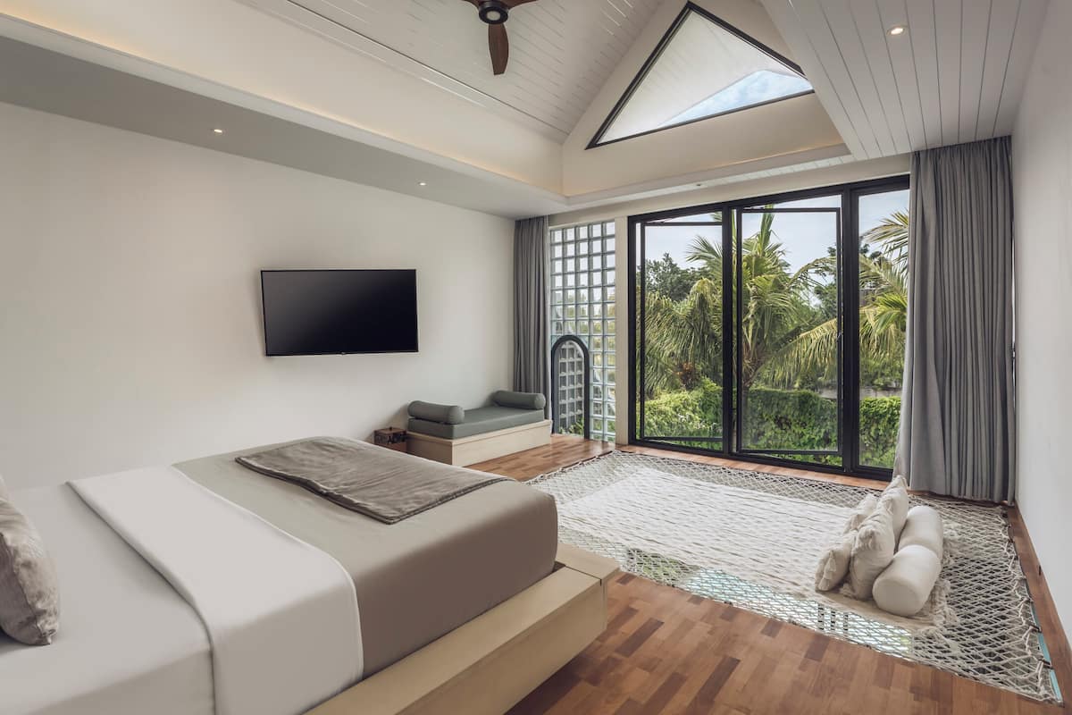 Smart Loft One Bedroom Villa with Private Pool & Jacuzzi | Literie de qualité, minibar, coffre-fort, ameublement unique