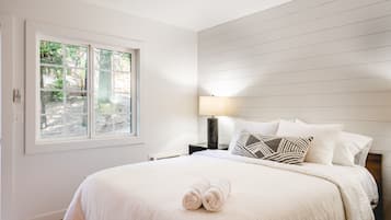 Premium bedding, free minibar items, individually decorated