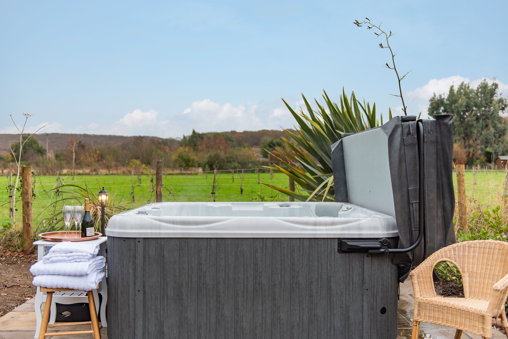 Bain à remous extérieur