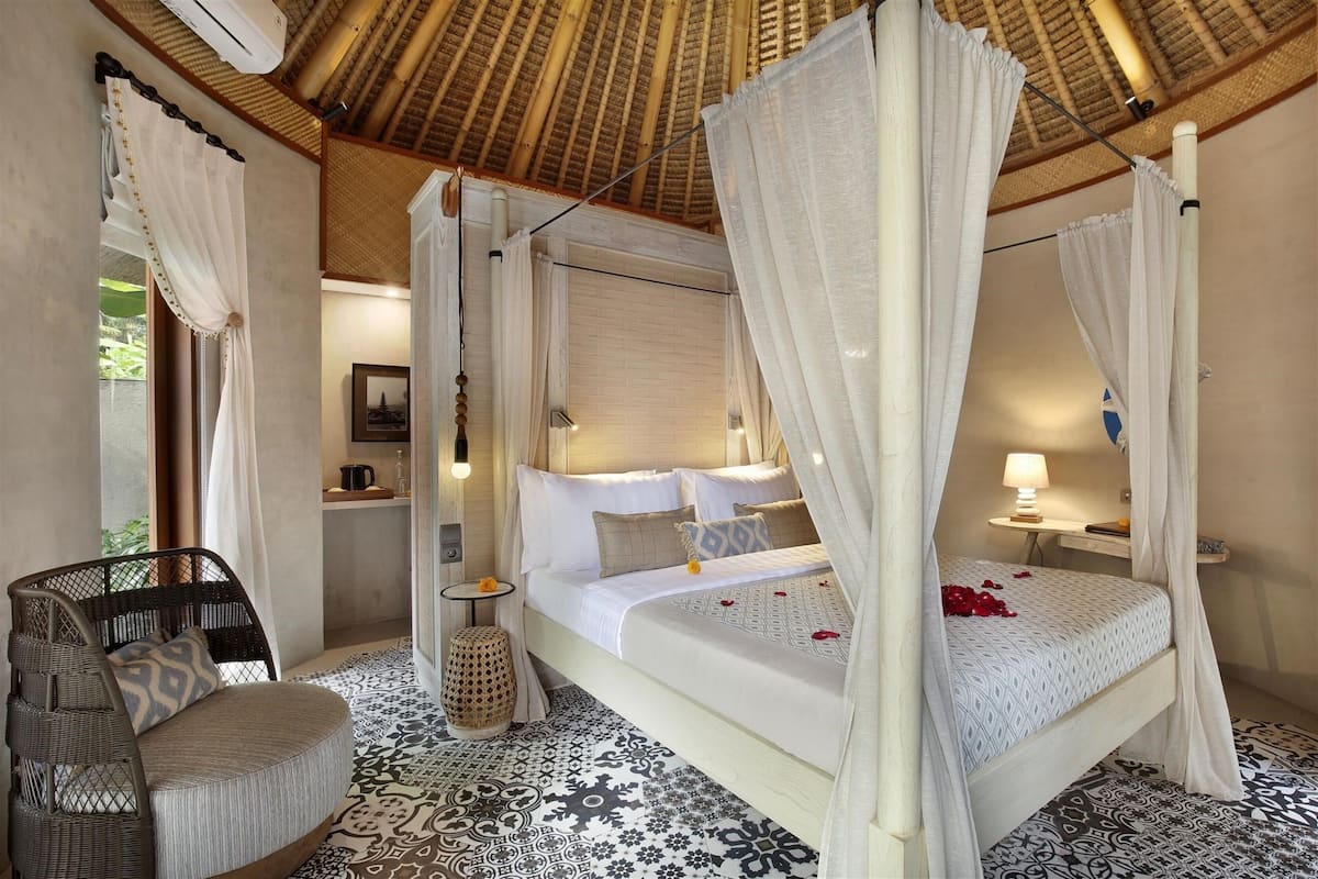 Ubud Cottage | 1 soveværelse, minibar, pengeskab på værelset, mørklægningsgardiner
