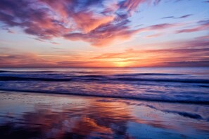 On the beach