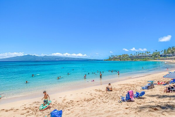 Beach - Aloha Condos, Napili Bay Resort, Condo 216, Beach View (Lahaina)