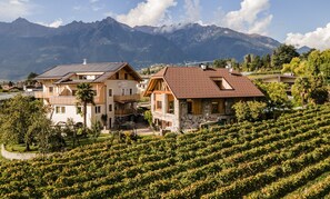 Exterior - Holiday Apartment "Torgglbauer 2" with Mountain View, Pool, Terrace & Wi-Fi (Merano)