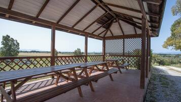 Opções para refeição ao ar livre