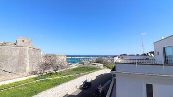 Blick von der Unterkunft