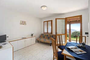 Living area - New Management Holiday Home Villaggio Colombo V3 with Garden & Shared Pool (Andora)