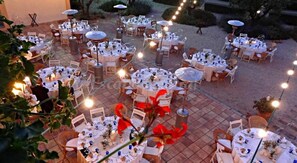 Área para banquetes al aire libre