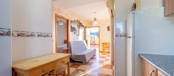 Pet-Friendly Apartment Las Cuatro Lunas with Mountain View, Terrace & A/C