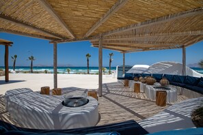 Studiosvit Junior - 1 queensize-säng - privat pool - havsutsikt | Terrass/Patio
