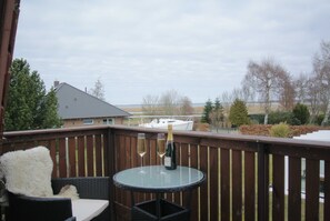 Outdoor dining - Vacation apartment FischLANDinSicht - FischLANDinSicht (Ribnitz-Damgarten)