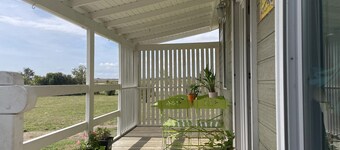 Cozy Chalets Overlooking Lake: Terrace, Fishing, Swim Area, and Pet-Friendly