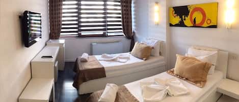 Comfort Single Room | 1 bedroom, premium bedding, desk, laptop workspace