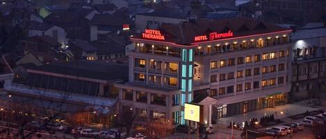 Façade de lâhĂ©bergement