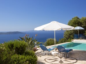Pool - Villas Balcony - Lefkada-Travel (Sivota, Lefkada)