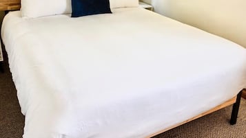 1 bedroom, travel crib, free WiFi, bed sheets