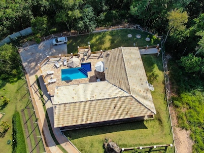 Villa with heated pool in gated community