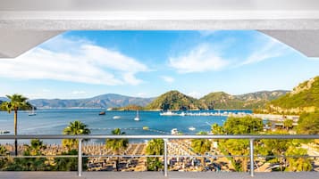 Habitación estándar, vista al mar | Terraza o patio