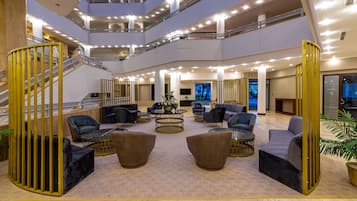 Sala de estar en el lobby