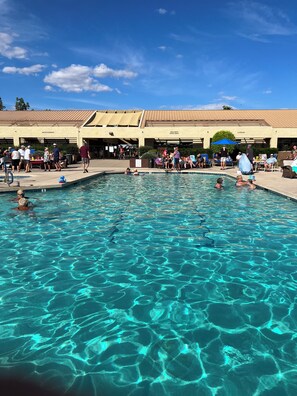 Außenpool, beheizter Pool