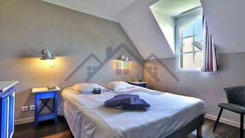 1 chambre, fer et planche Ă repasser, Wi-Fi gratuit, draps fournis