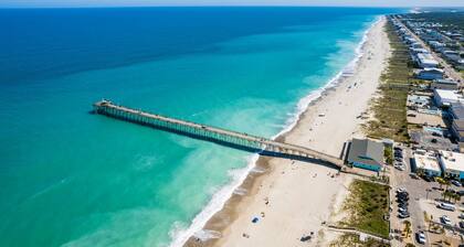 ONE Minute Walk To The Beach! Indoor Pool-Hot Tub-Sauna-Family Fun-Ocean Dunes!