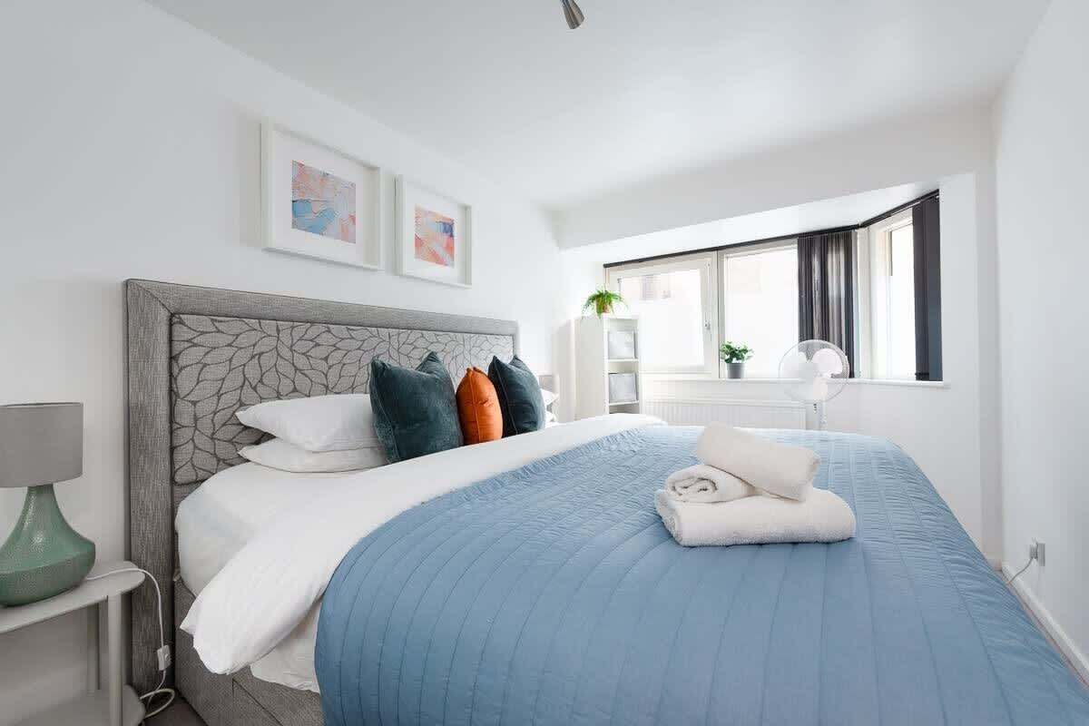 2 bedrooms, iron/ironing board, travel crib, WiFi