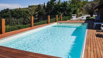 AuĂenpool, beheizter Pool