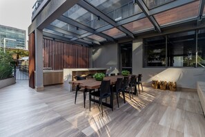 Opções para refeição ao ar livre