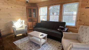 Smart TV, DVD player, books