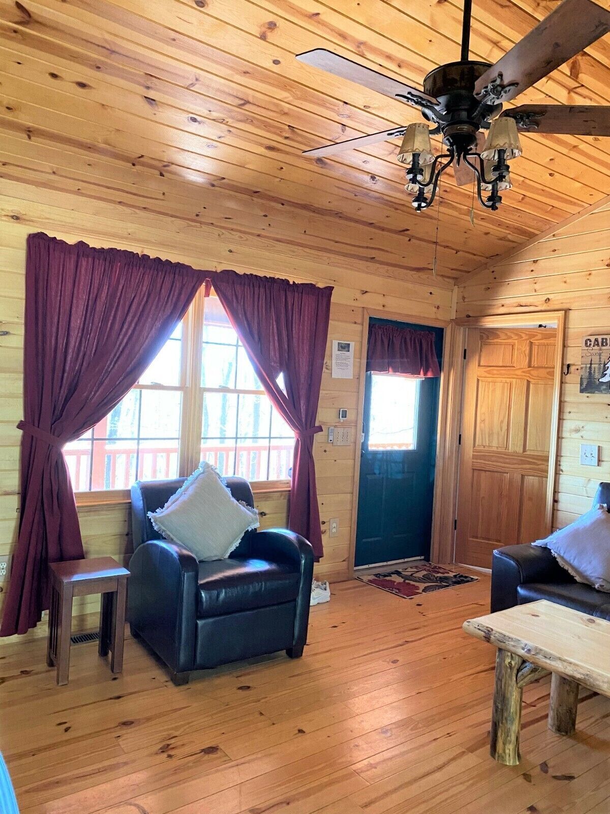 Cheerful quiet mountain cabin on outer edge of Murphy 