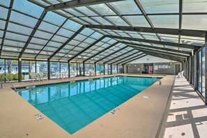 Indoor pool, outdoor pool