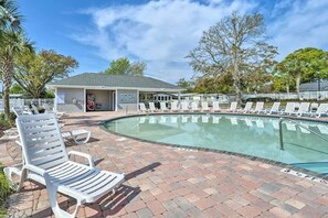 Indoor pool, outdoor pool - Lakefront Oceanside Village: 2 Golf Carts, Pools, Private Beach Parking (Murrells Inlet)