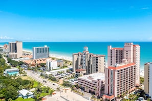 Exterior - Oceanview Condo | Balcony, Pool, Hot Tub, Arcade, Lazy River & Beach Access (Myrtle Beach)