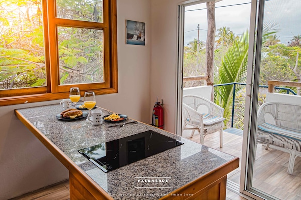 Kitchen and Balcony