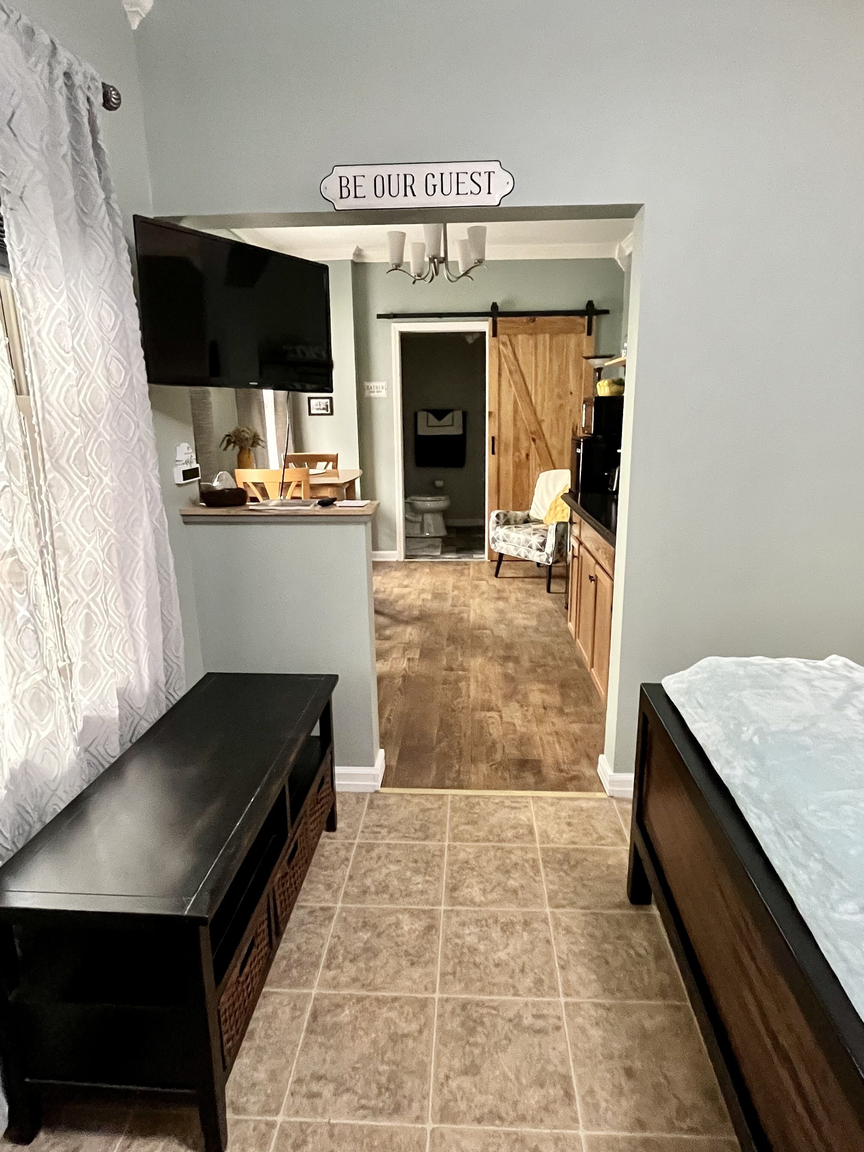 Nestled Inn, our cozy suite in the Village of Naples, N.Y.