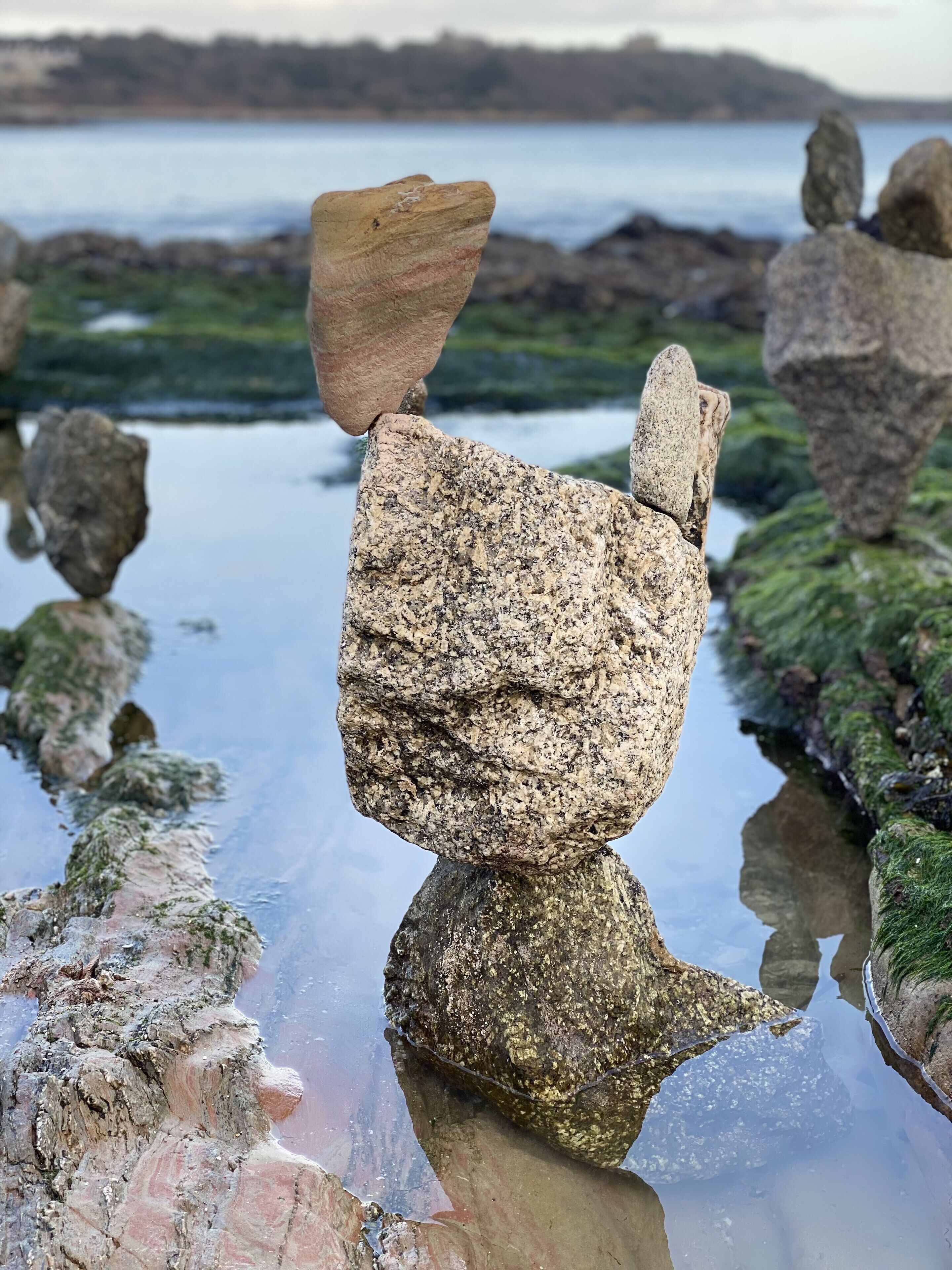 modern apartment for 2, ensuite, kitchen,  with parking, in wooded valley.