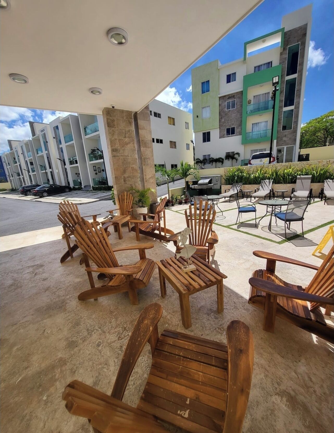 Udendørs spisemuligheder