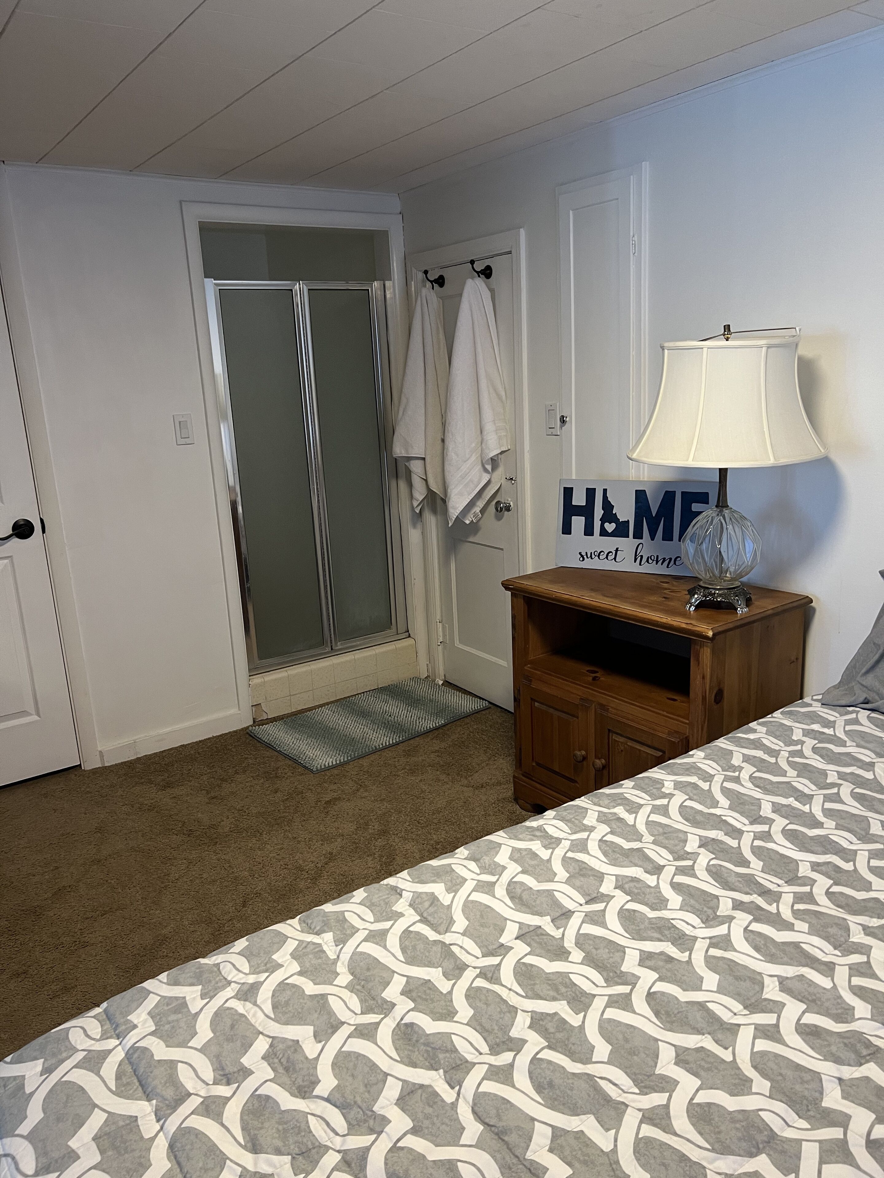 1 makuuhuone, työpöytä, ilmainen Wi-Fi, vuodevaatteet