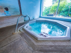 Indoor pool, a heated pool