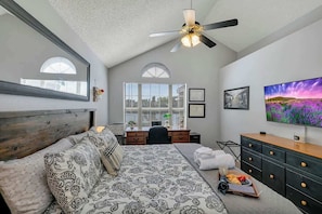 4 bedrooms, iron/ironing board, travel cot, free WiFi