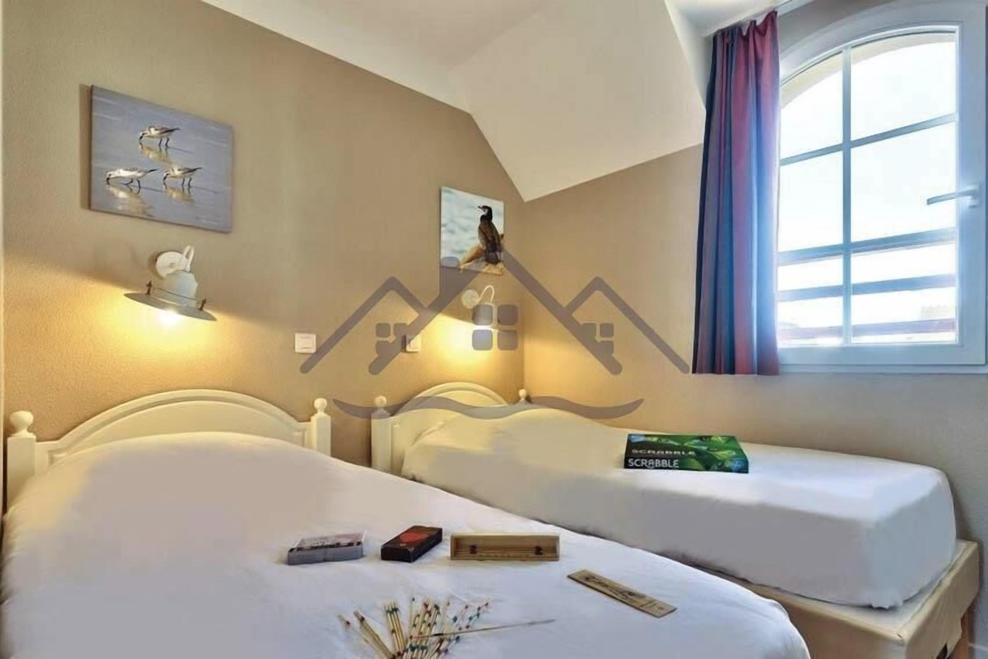 2 chambres, accès Internet