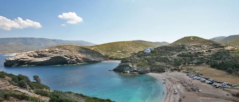 Vista spiaggia/mare