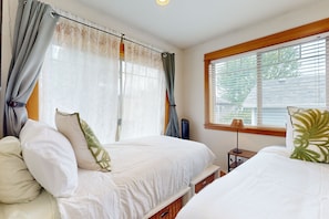 2 chambres, Wi-Fi, literie fournie