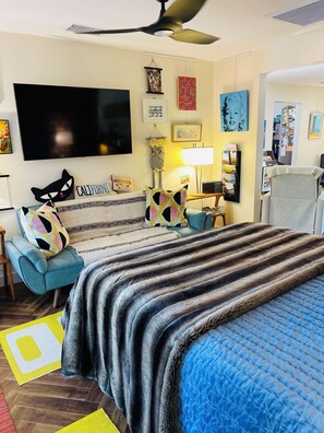 1 bedroom, desk, iron/ironing board, free WiFi